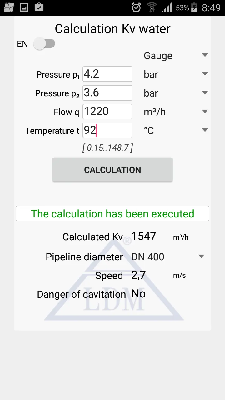 LDM Valves | Indus Appstore | Screenshot