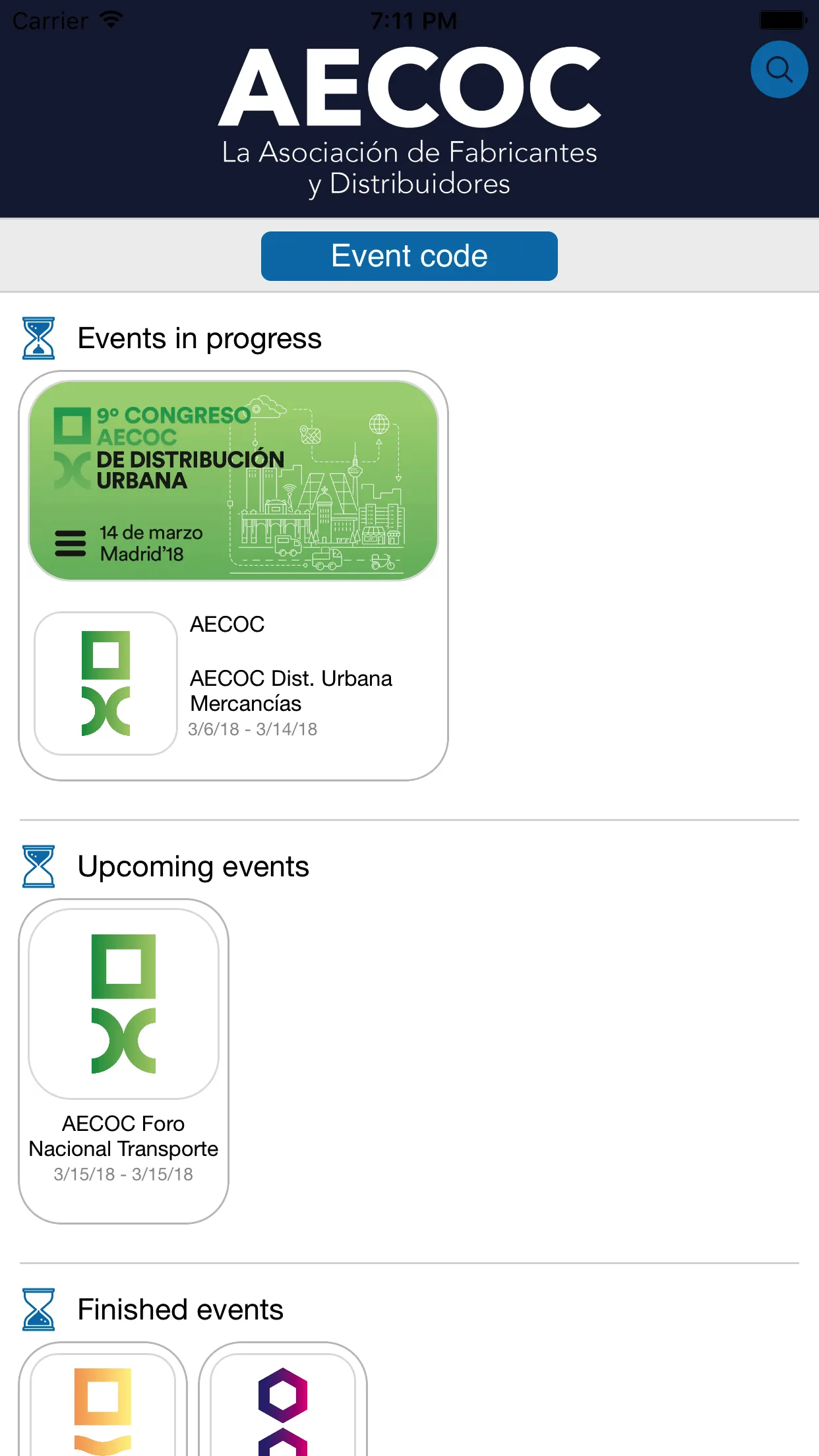 Congresos AECOC | Indus Appstore | Screenshot