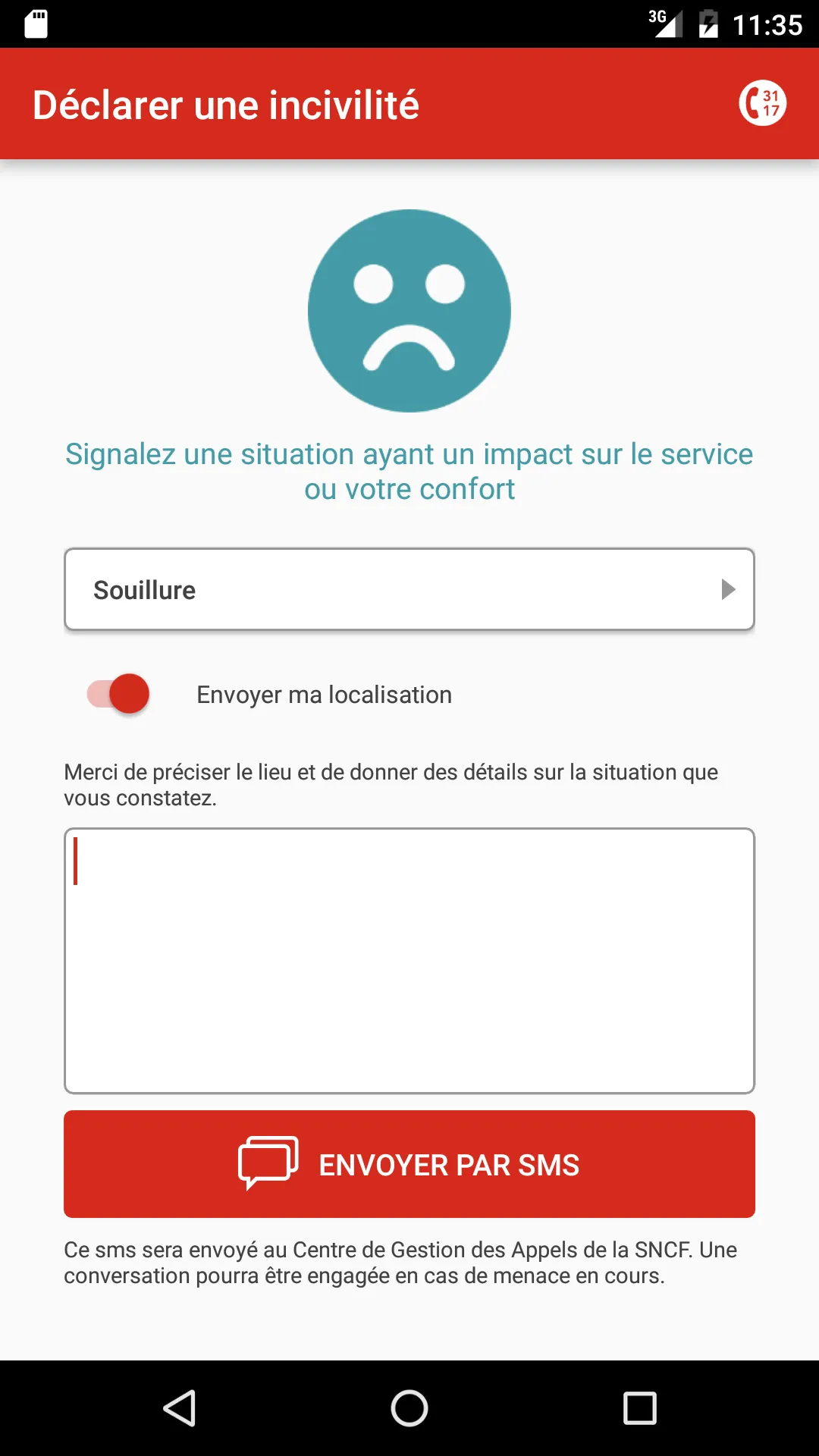 Alerte 3117 | Indus Appstore | Screenshot