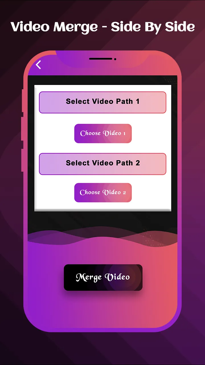 Video Merge-Side By Side | Indus Appstore | Screenshot