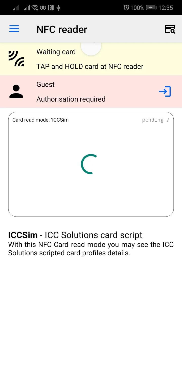 iso8583.info NFC reader | Indus Appstore | Screenshot