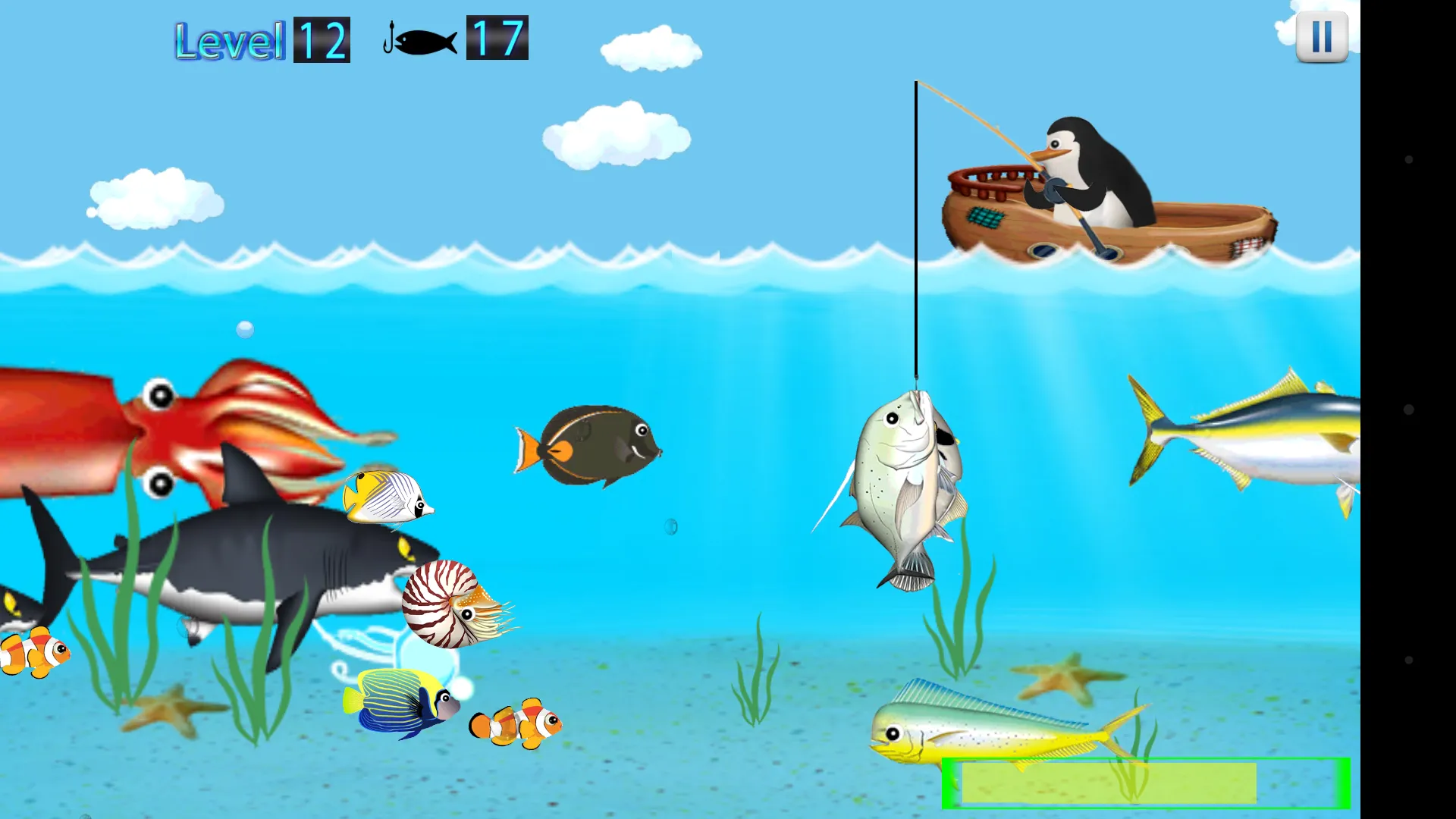 Penguin Fishing | Indus Appstore | Screenshot