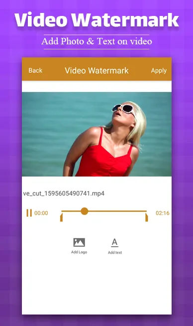 Video Watermark - Add Text, Ph | Indus Appstore | Screenshot