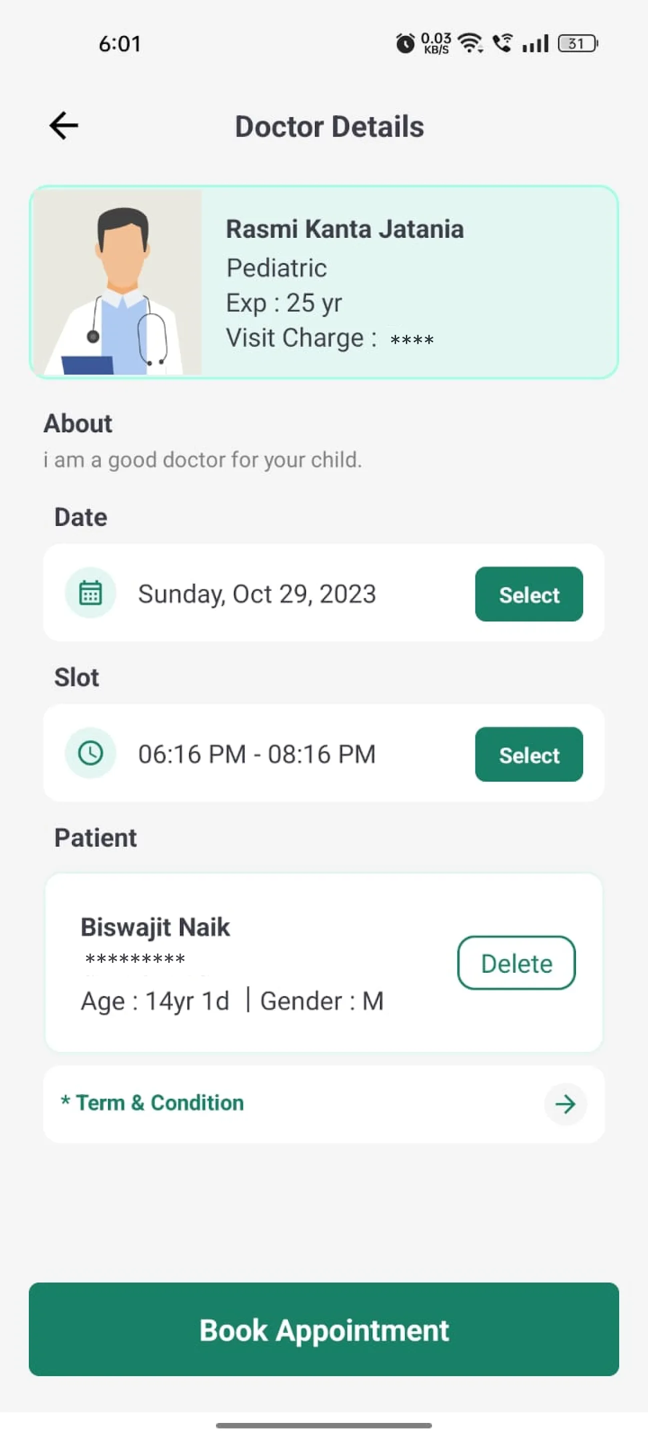 Health Point - Jatania Clinic | Indus Appstore | Screenshot