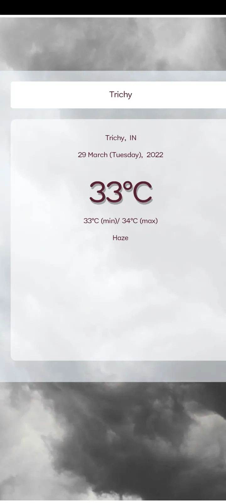 Weather | Indus Appstore | Screenshot