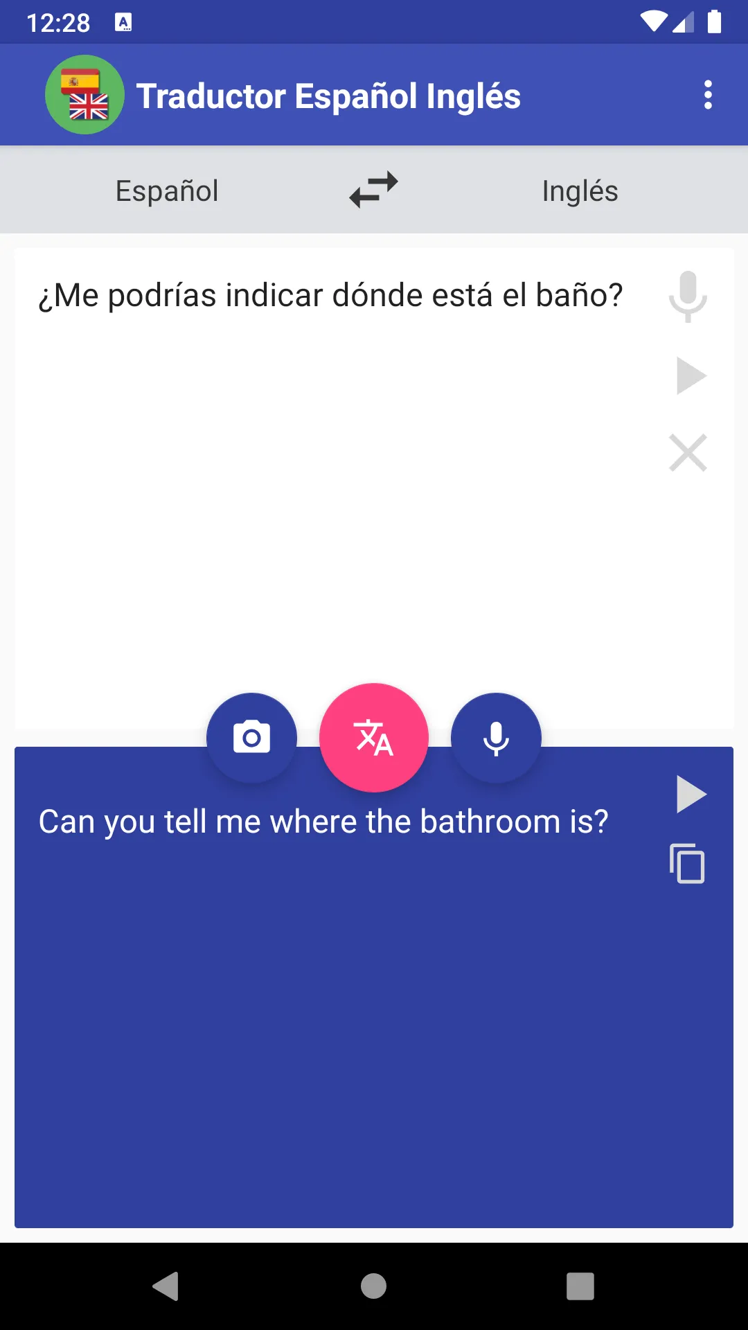 Translator Spanish English | Indus Appstore | Screenshot