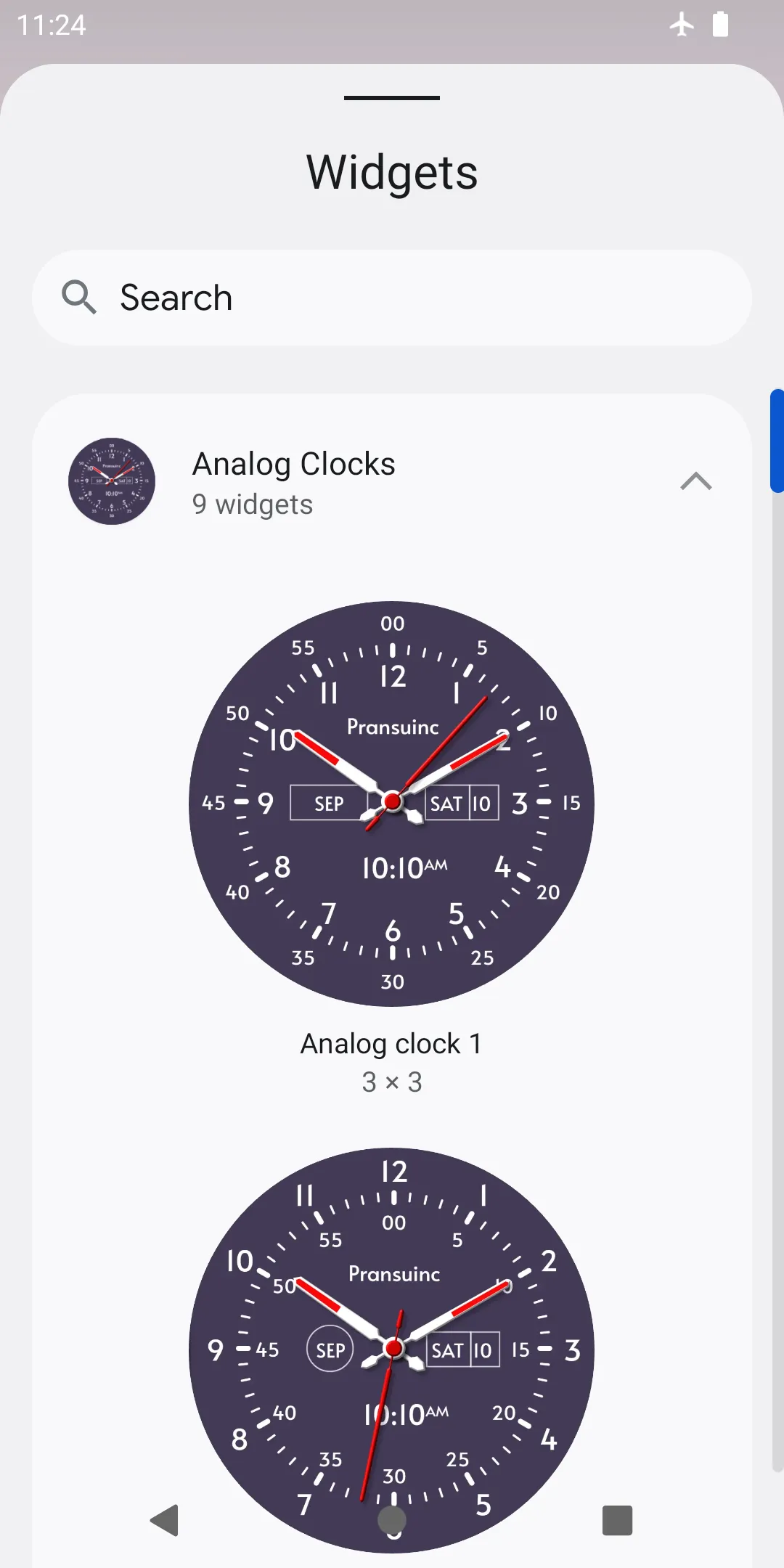 Analog Clock Live Wallpapers | Indus Appstore | Screenshot