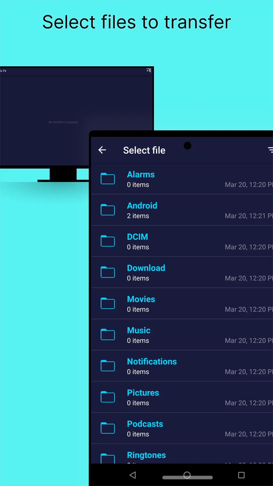 Send files to TV | Indus Appstore | Screenshot