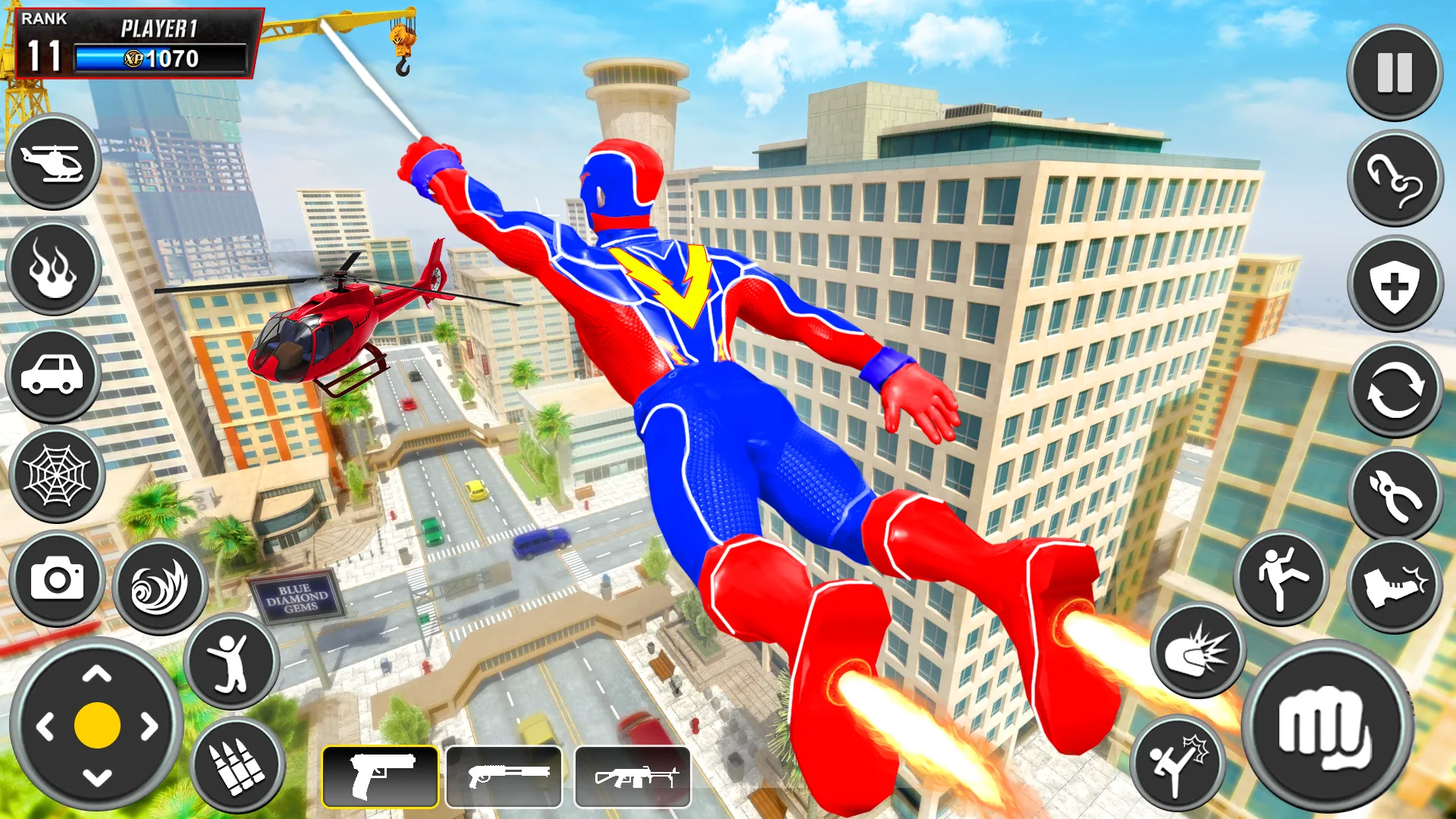 Spider Rope Hero: Action Game | Indus Appstore | Screenshot