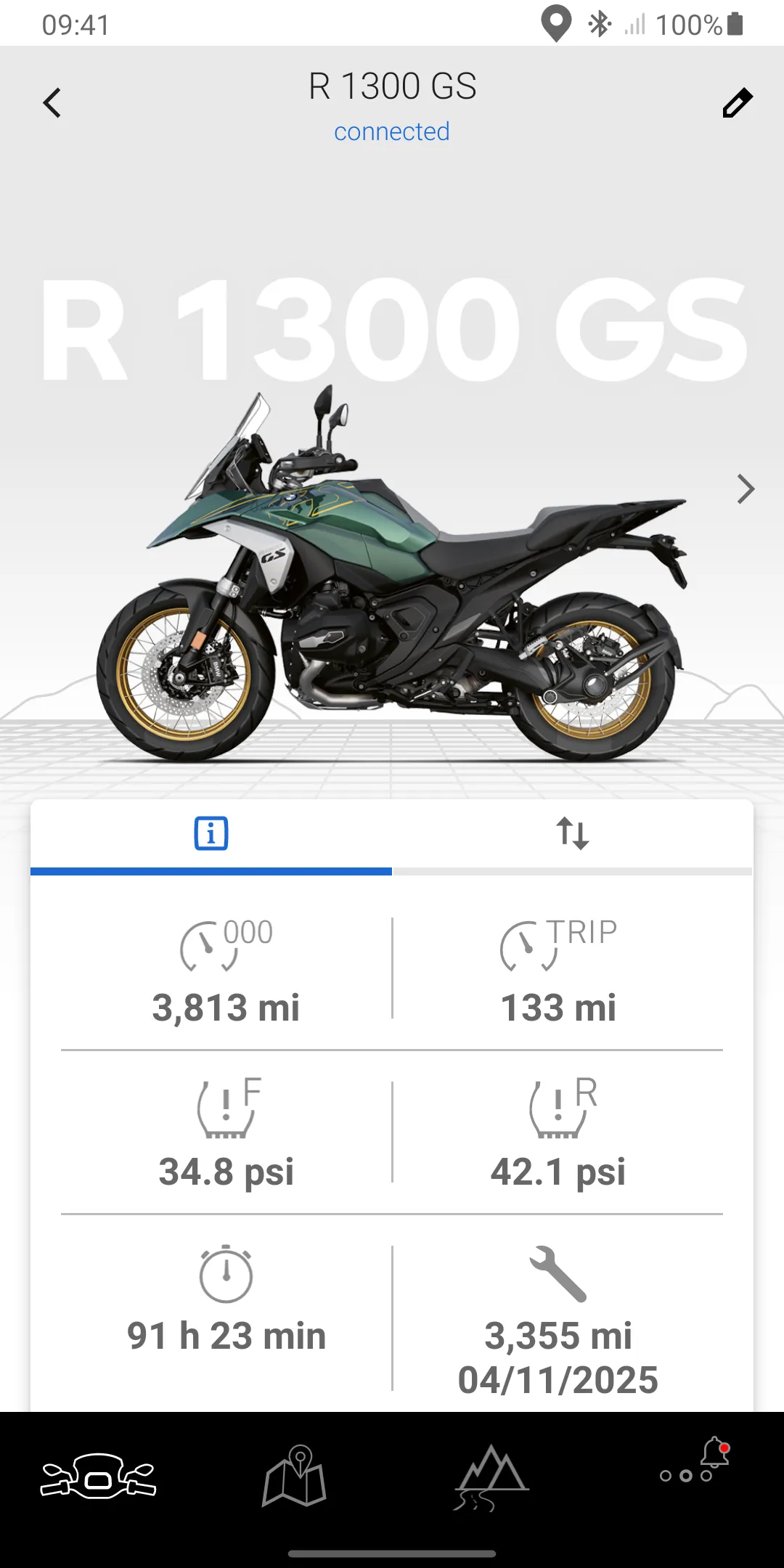 BMW Motorrad Connected | Indus Appstore | Screenshot