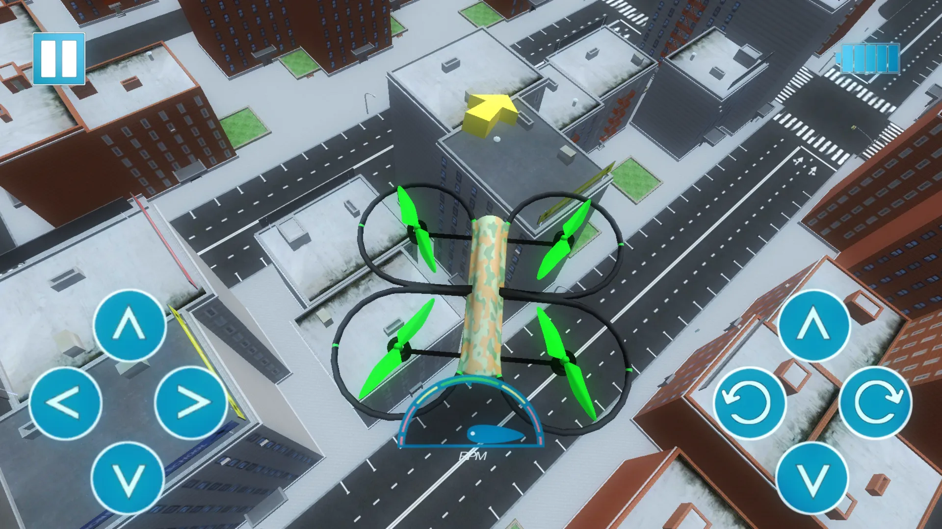 Drone lander simulator 3d | Indus Appstore | Screenshot