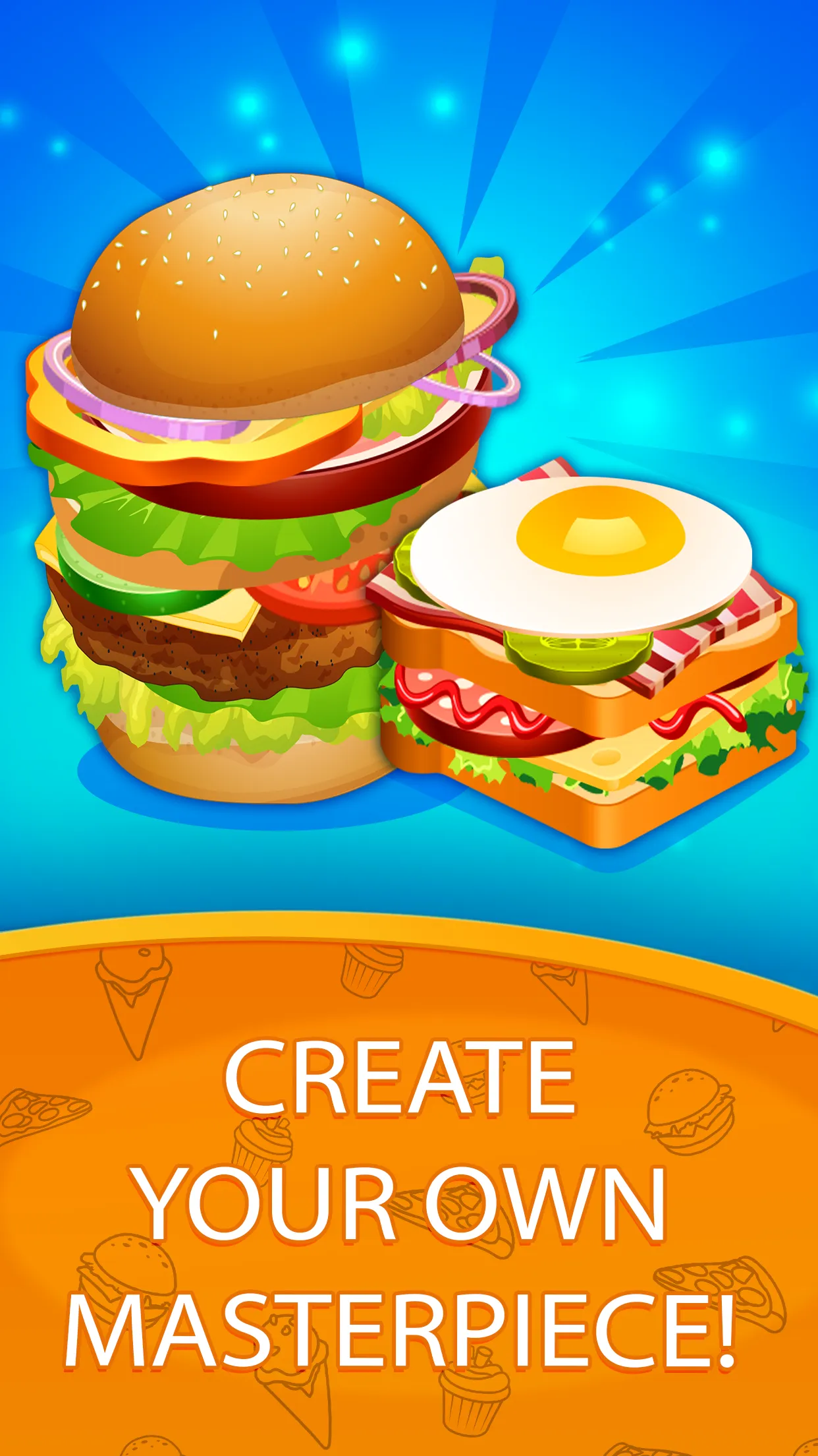 Baby kitchen game Burger Chef | Indus Appstore | Screenshot