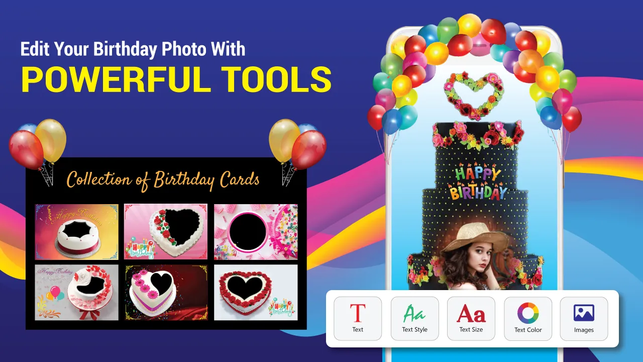 Name Photo On Birthday Cake | Indus Appstore | Screenshot