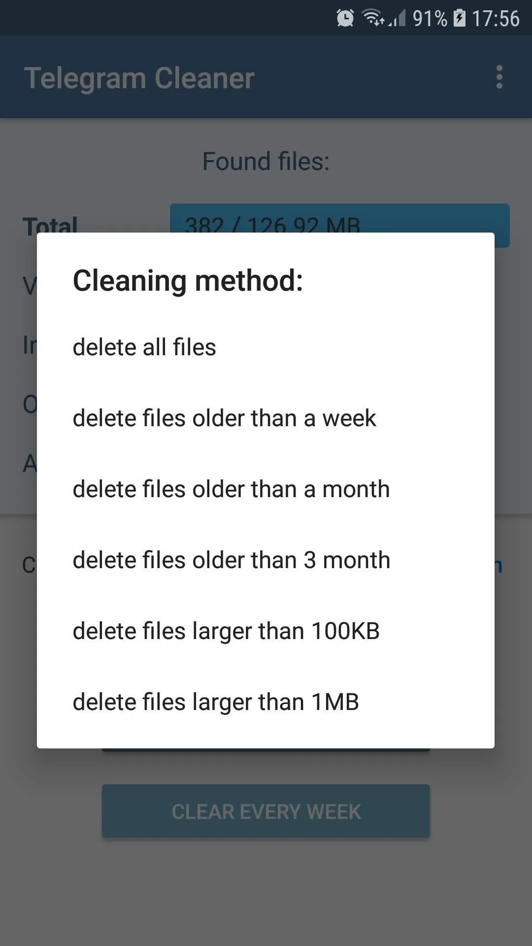 Cleaner for Telegram | Indus Appstore | Screenshot