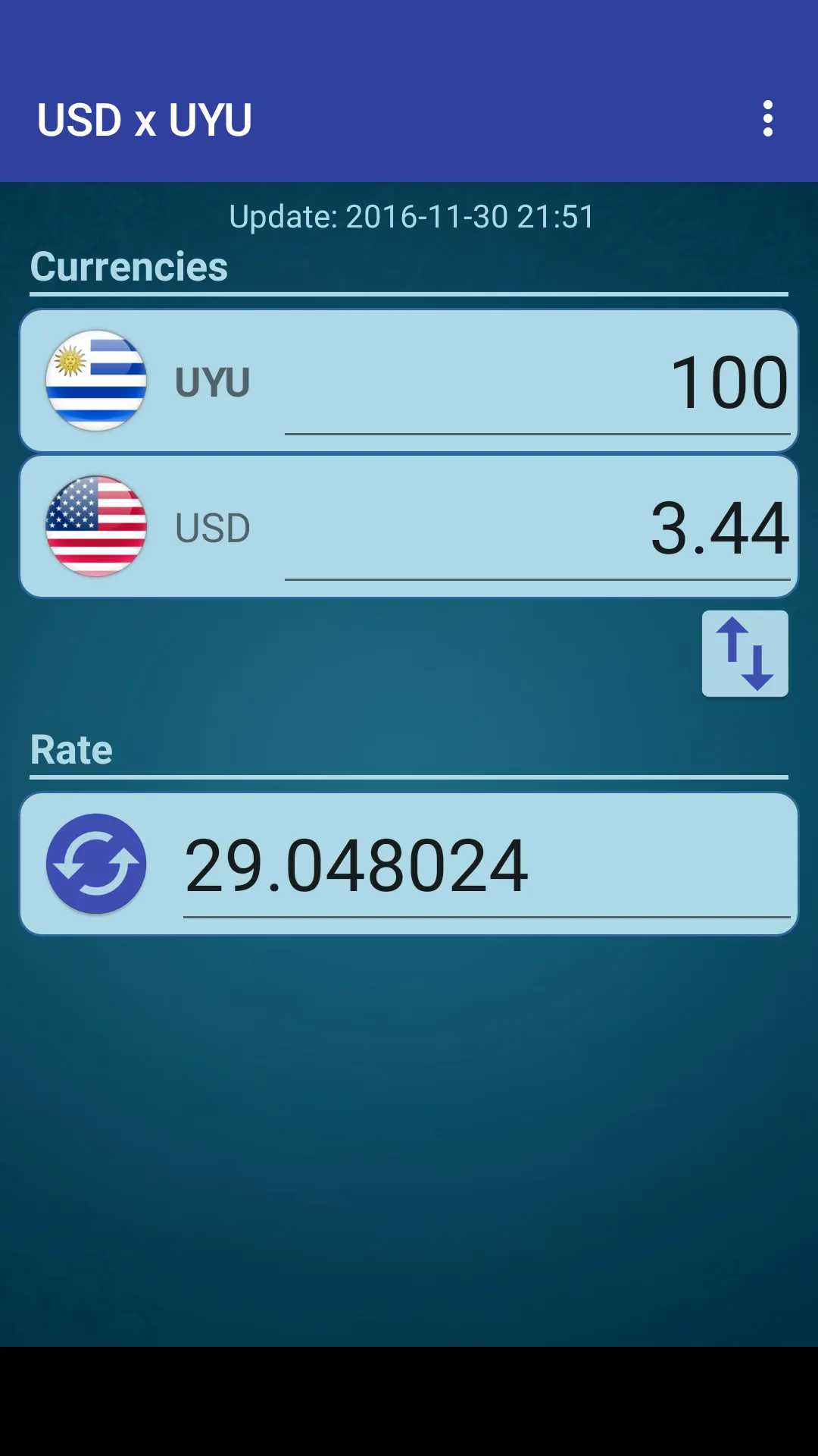 US Dollar to Uruguayan Peso | Indus Appstore | Screenshot