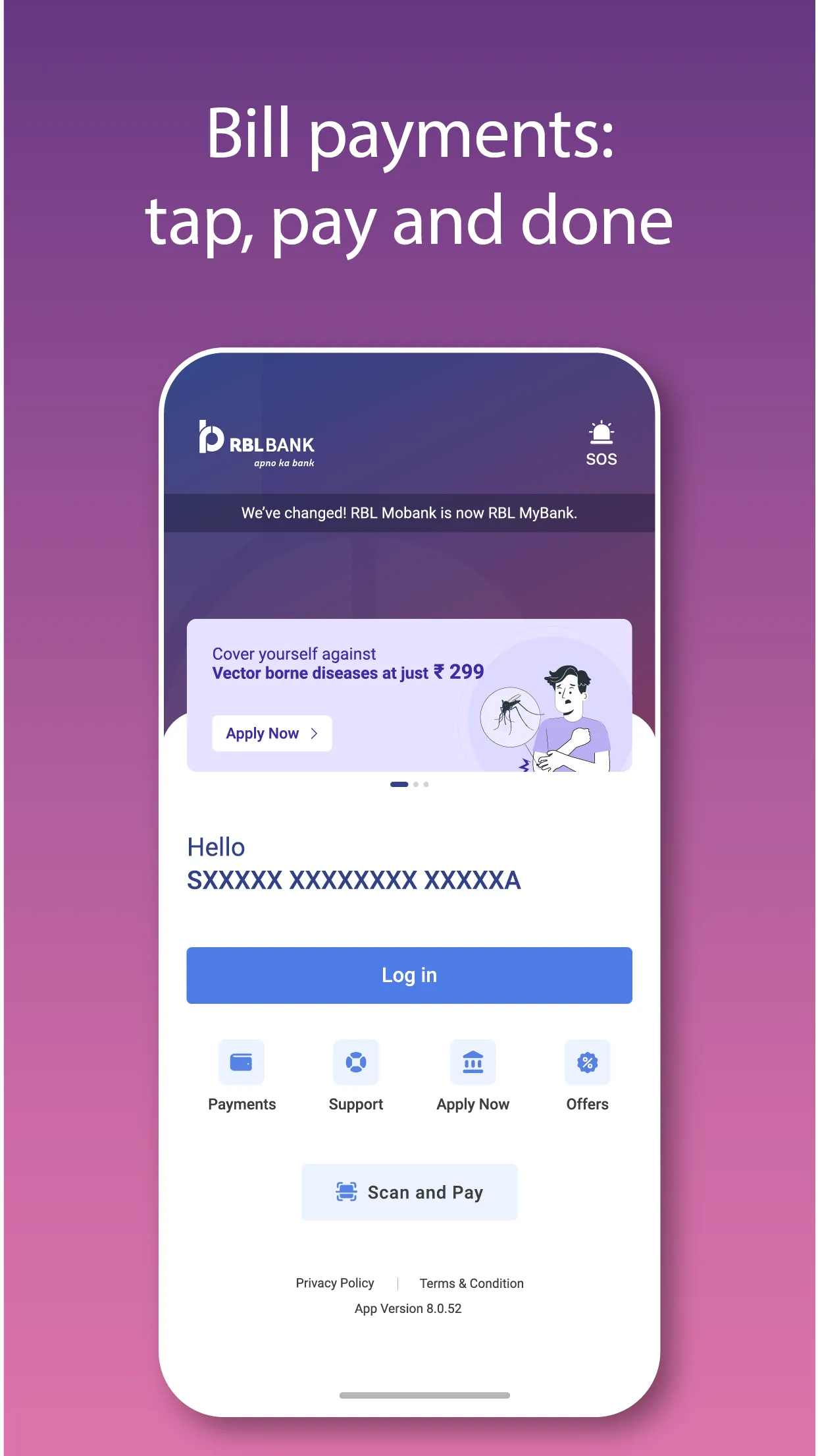 RBL MyBank (Prev. RBL MoBank) | Indus Appstore | Screenshot