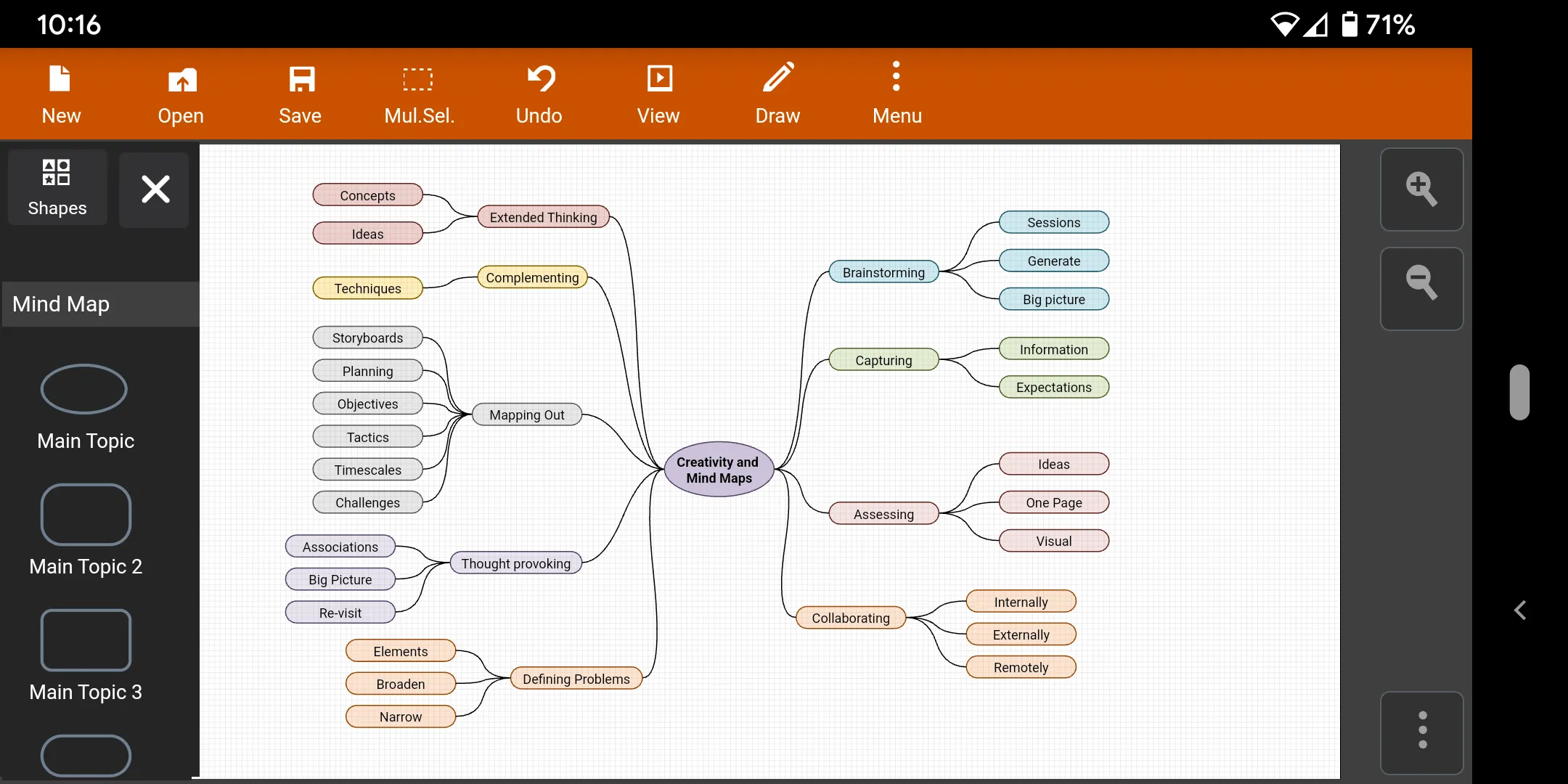 Flowdia Diagrams Lite | Indus Appstore | Screenshot