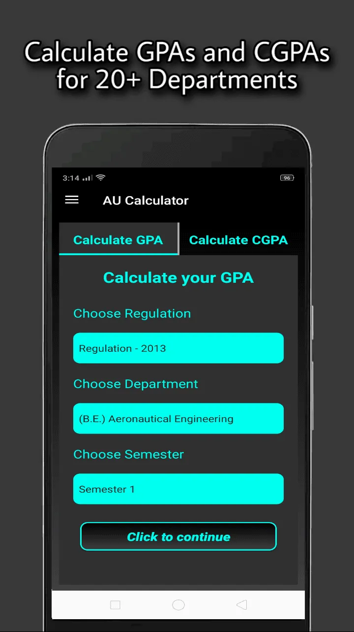 Gpa Cgpa Calculator Anna Univ | Indus Appstore | Screenshot