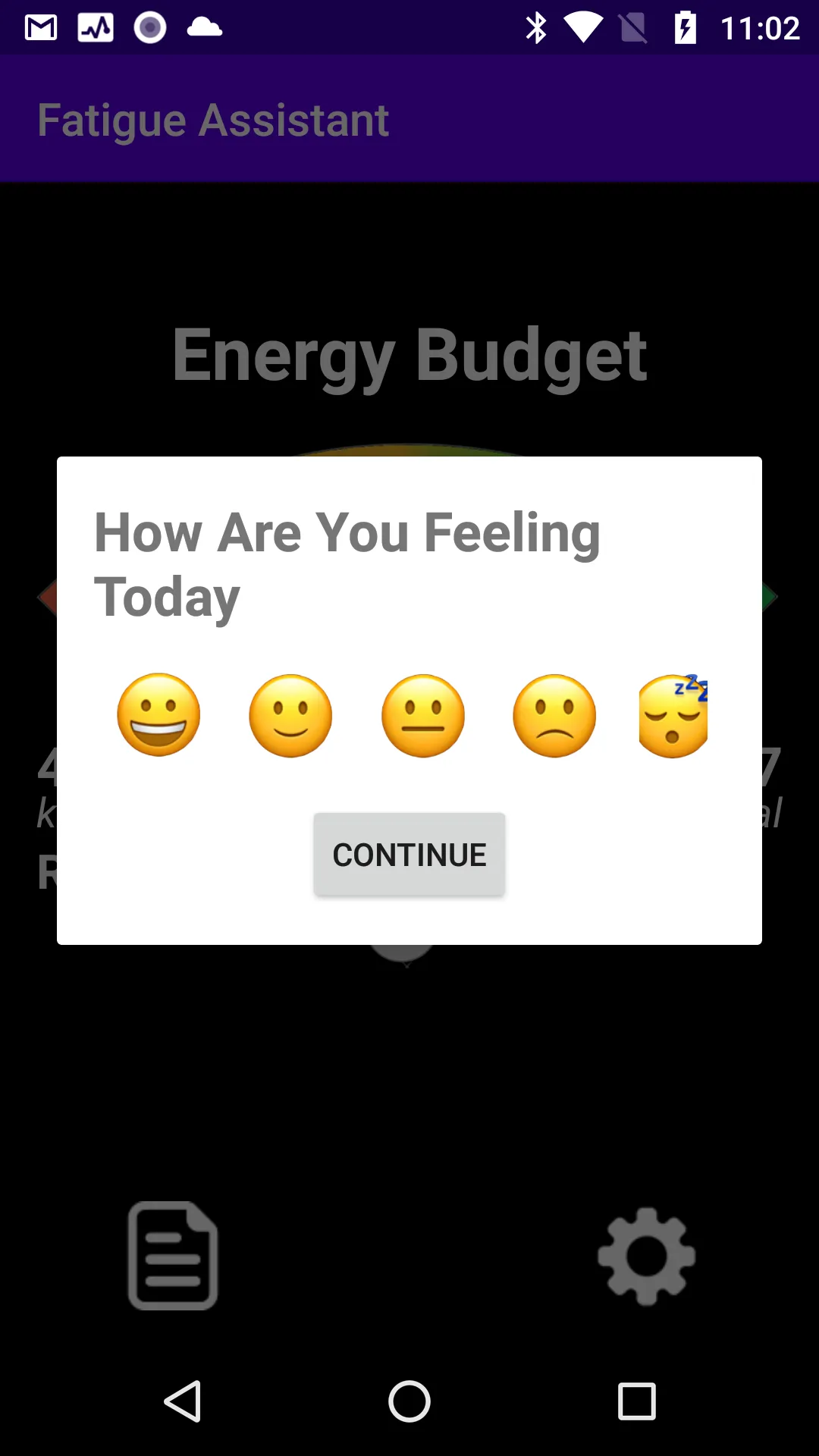 Fatigue Assistant | Indus Appstore | Screenshot