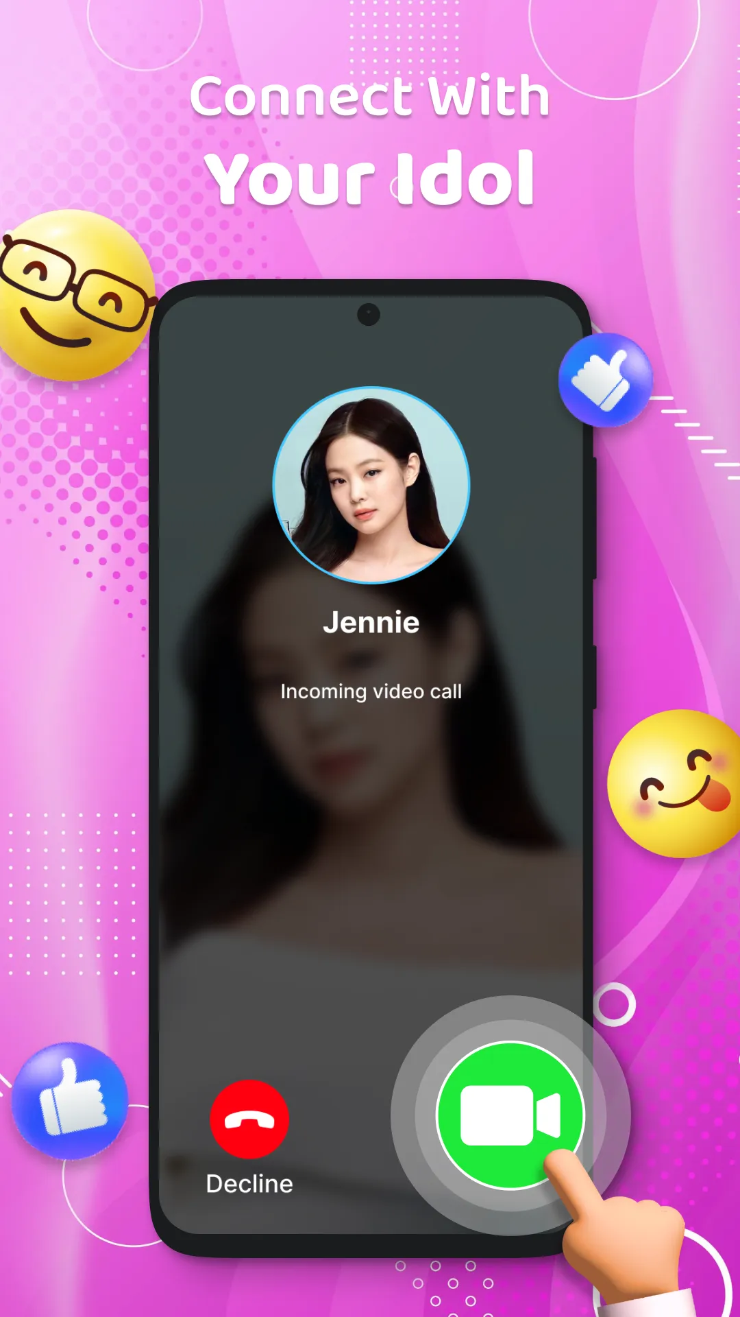 Idol Prank Video Call & Chat | Indus Appstore | Screenshot