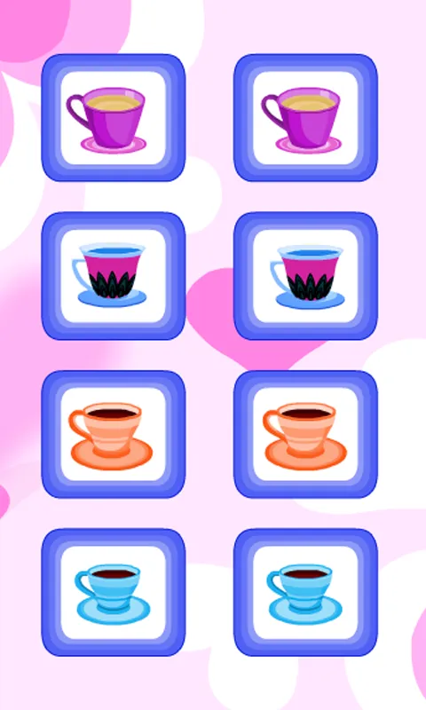 Matching Game-Porcelain Cup | Indus Appstore | Screenshot