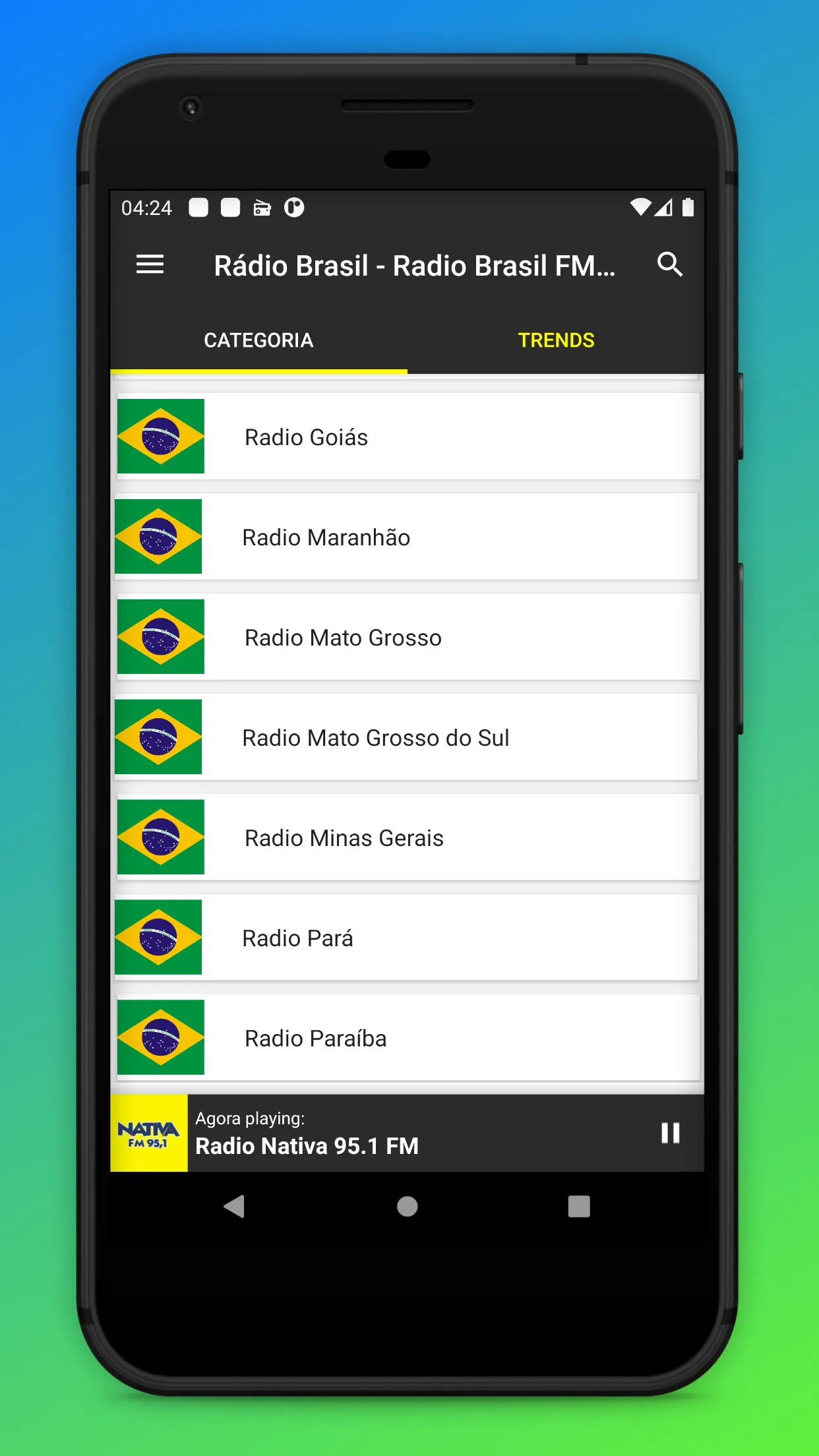 Radio Brasil - Radio Brazil FM | Indus Appstore | Screenshot