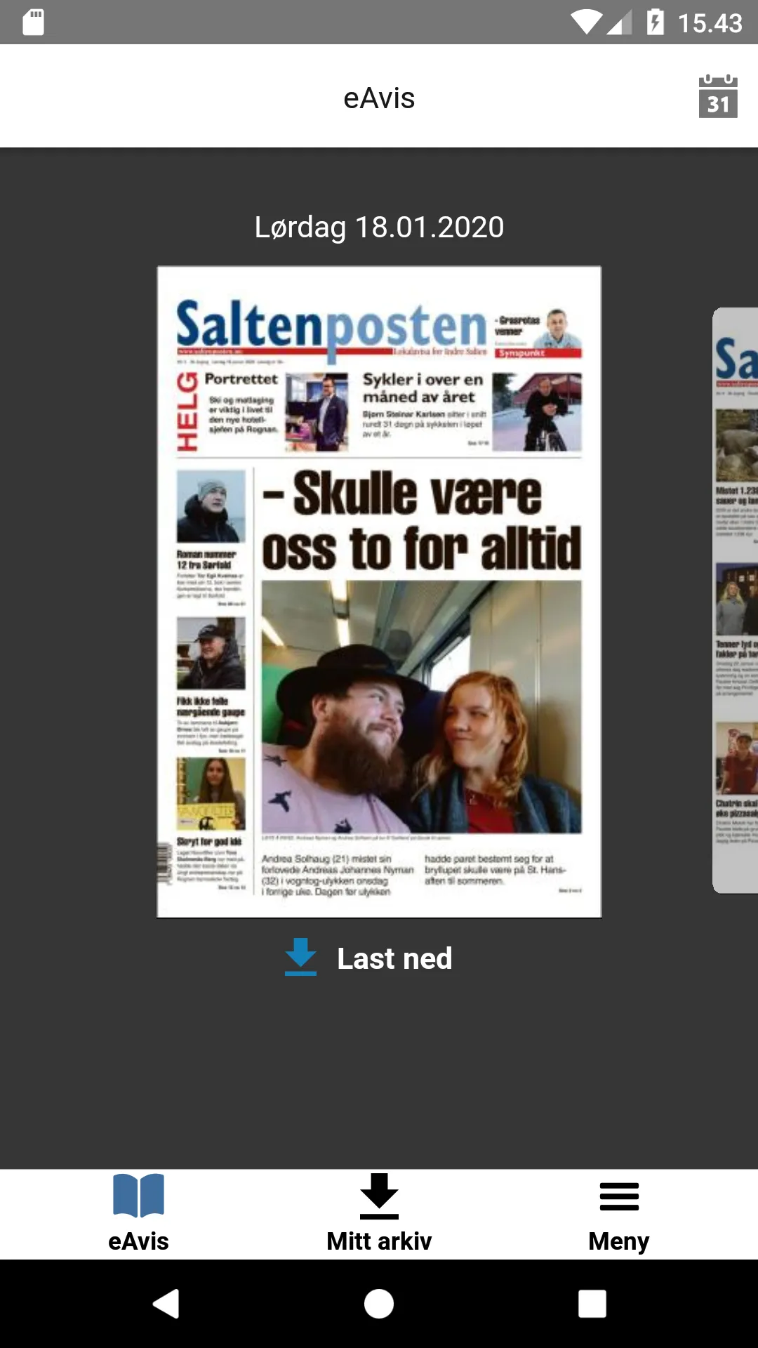 Saltenposten | Indus Appstore | Screenshot