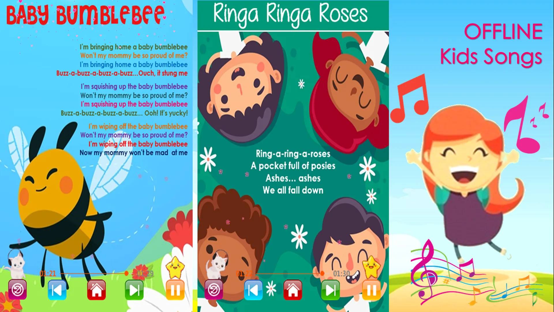 Nursery Rhymes - Kids Songs | Indus Appstore | Screenshot