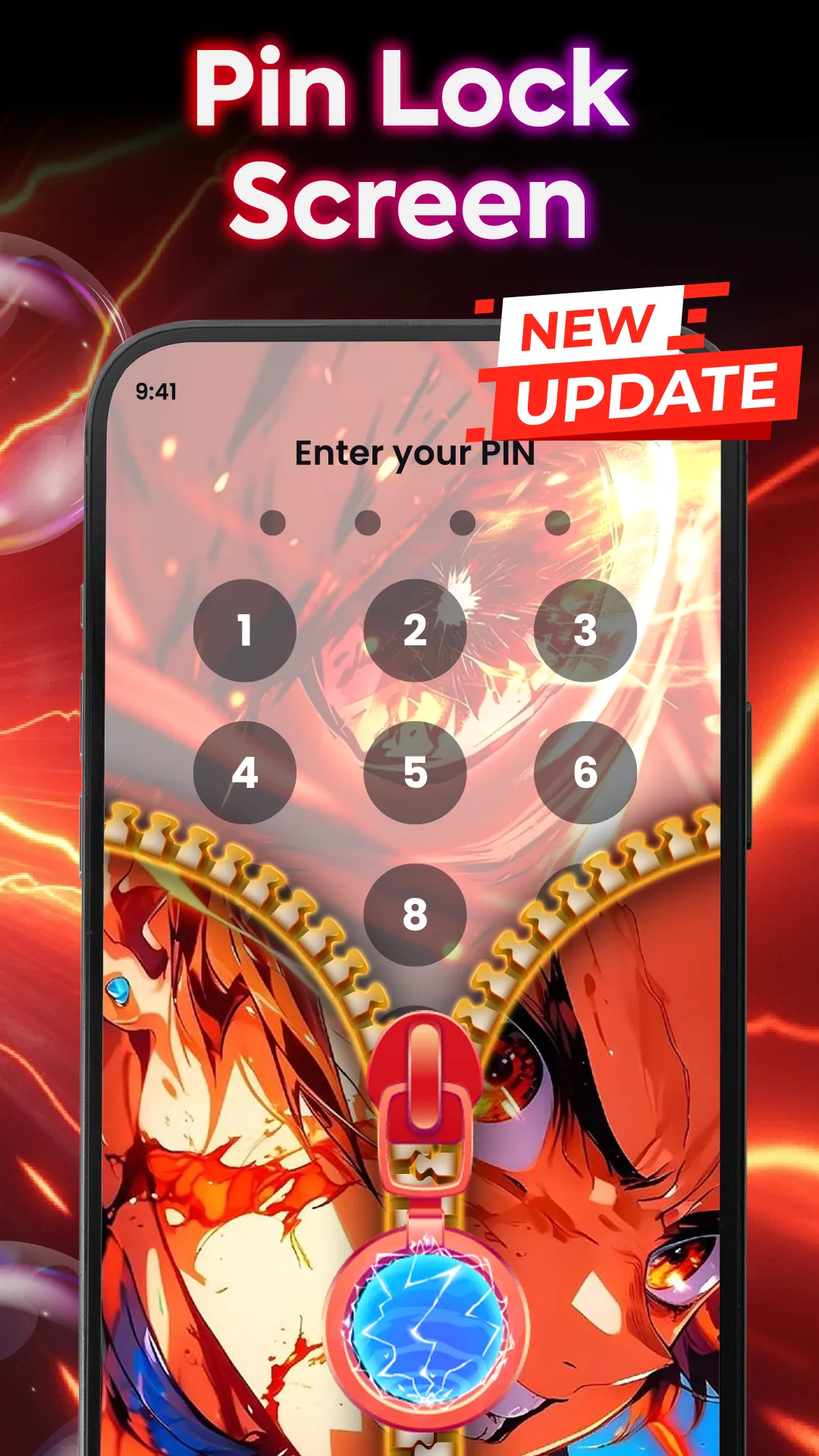 ZipWall : Zipper Lock Screen | Indus Appstore | Screenshot