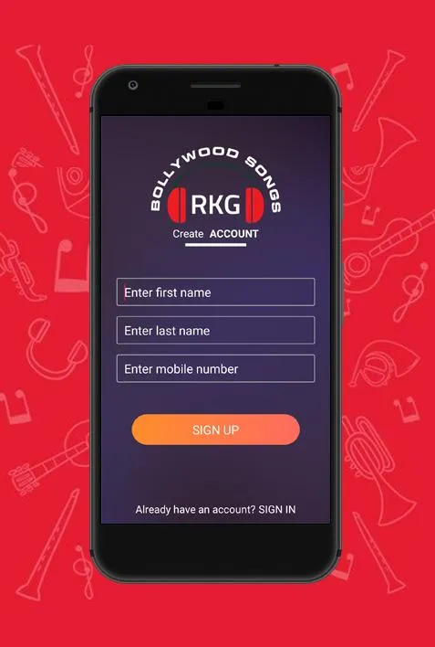 RKG Bollywood Songs/Initiative | Indus Appstore | Screenshot