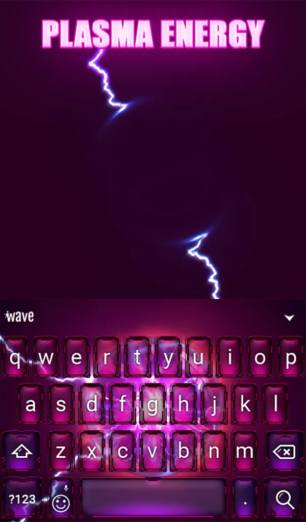 Plasma Keyboard & Wallpaper | Indus Appstore | Screenshot