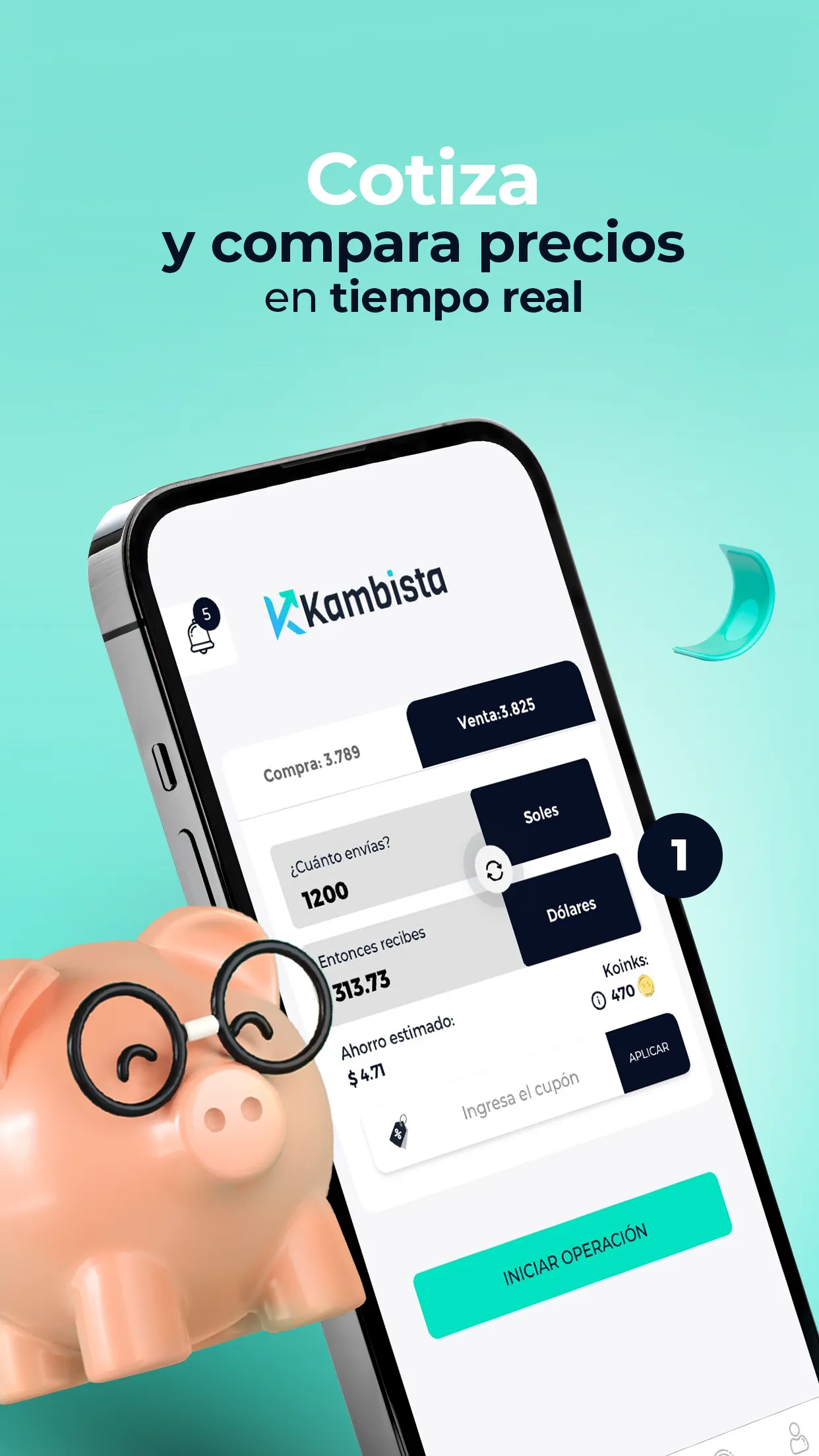 Kambista: Cambia Soles Dólares | Indus Appstore | Screenshot