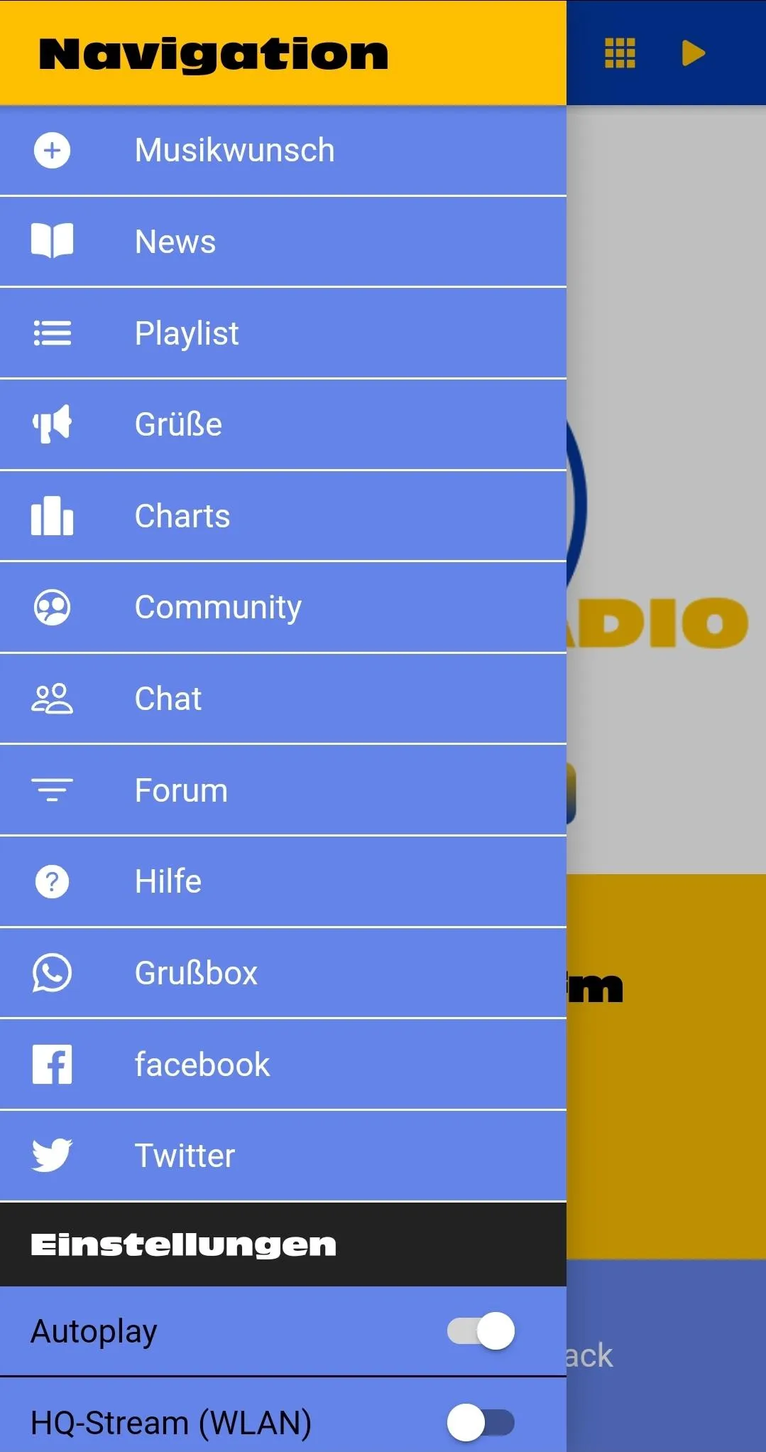 wunschradio | Indus Appstore | Screenshot