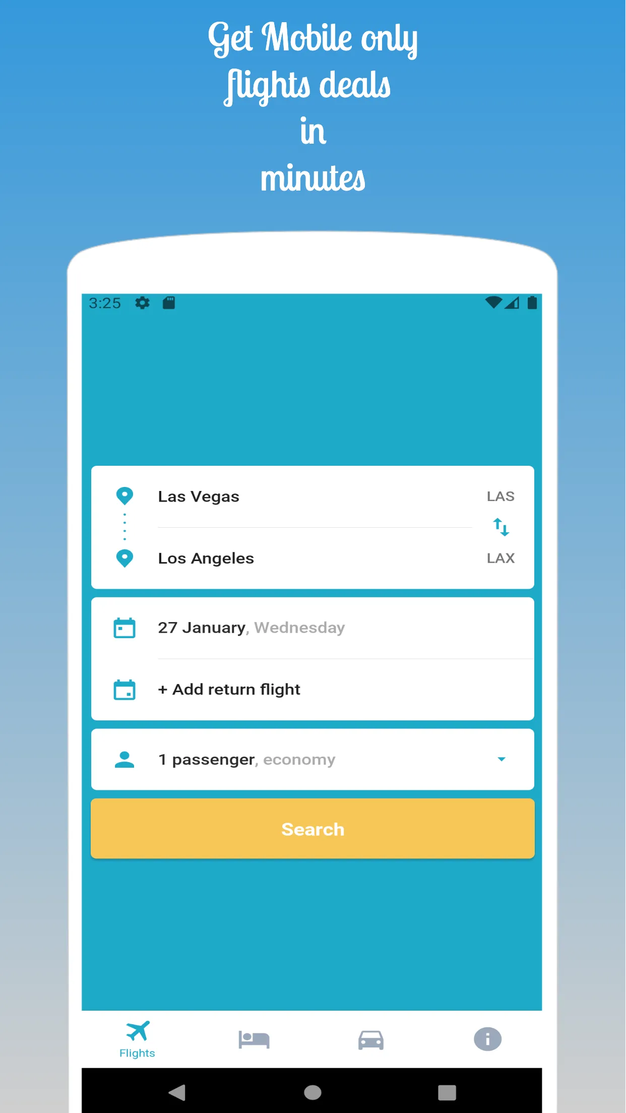 BTT: Hotels, Flights, and Cars | Indus Appstore | Screenshot