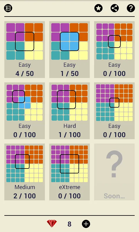 Ruby Square: puzzle game | Indus Appstore | Screenshot