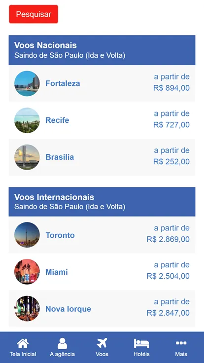 Top Travel Viagens | Indus Appstore | Screenshot