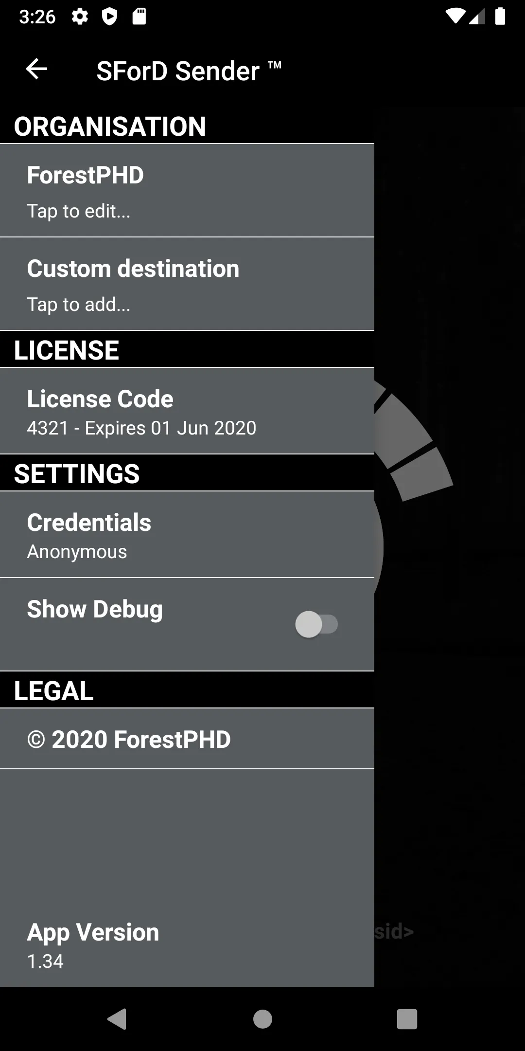 SForD Sender | Indus Appstore | Screenshot