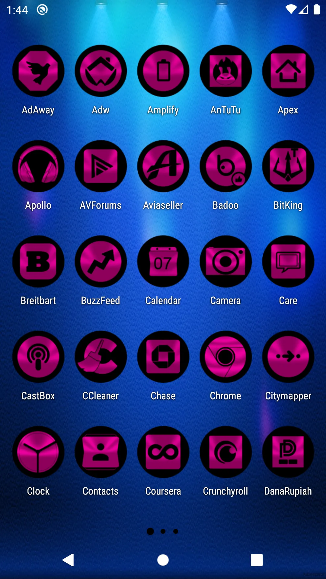 Oreo Pink Icon Pack | Indus Appstore | Screenshot