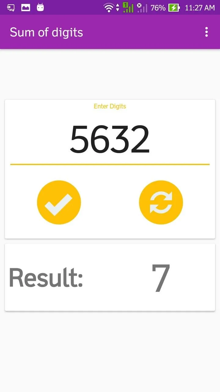 Sum of Digit(To Single digit) | Indus Appstore | Screenshot