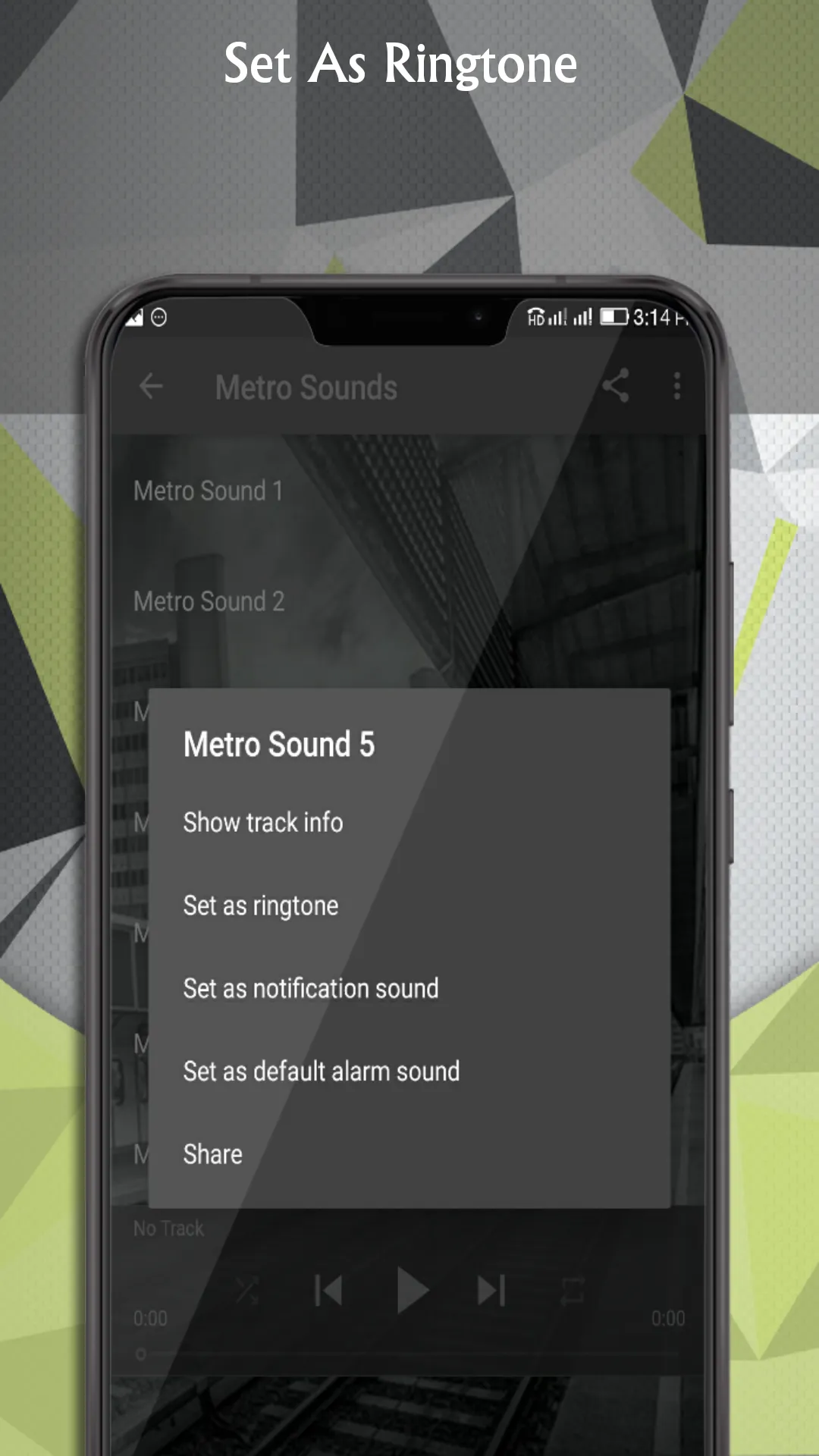 Metro Sounds | Indus Appstore | Screenshot