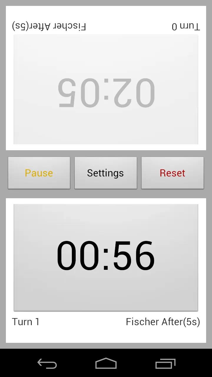 Chess Clock Timer | Indus Appstore | Screenshot