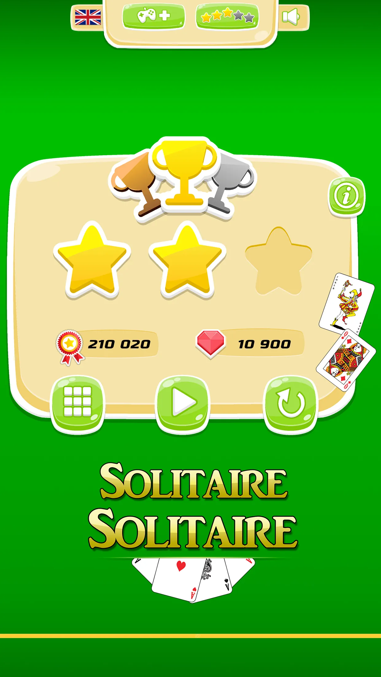 Solitaire Klondike | Indus Appstore | Screenshot