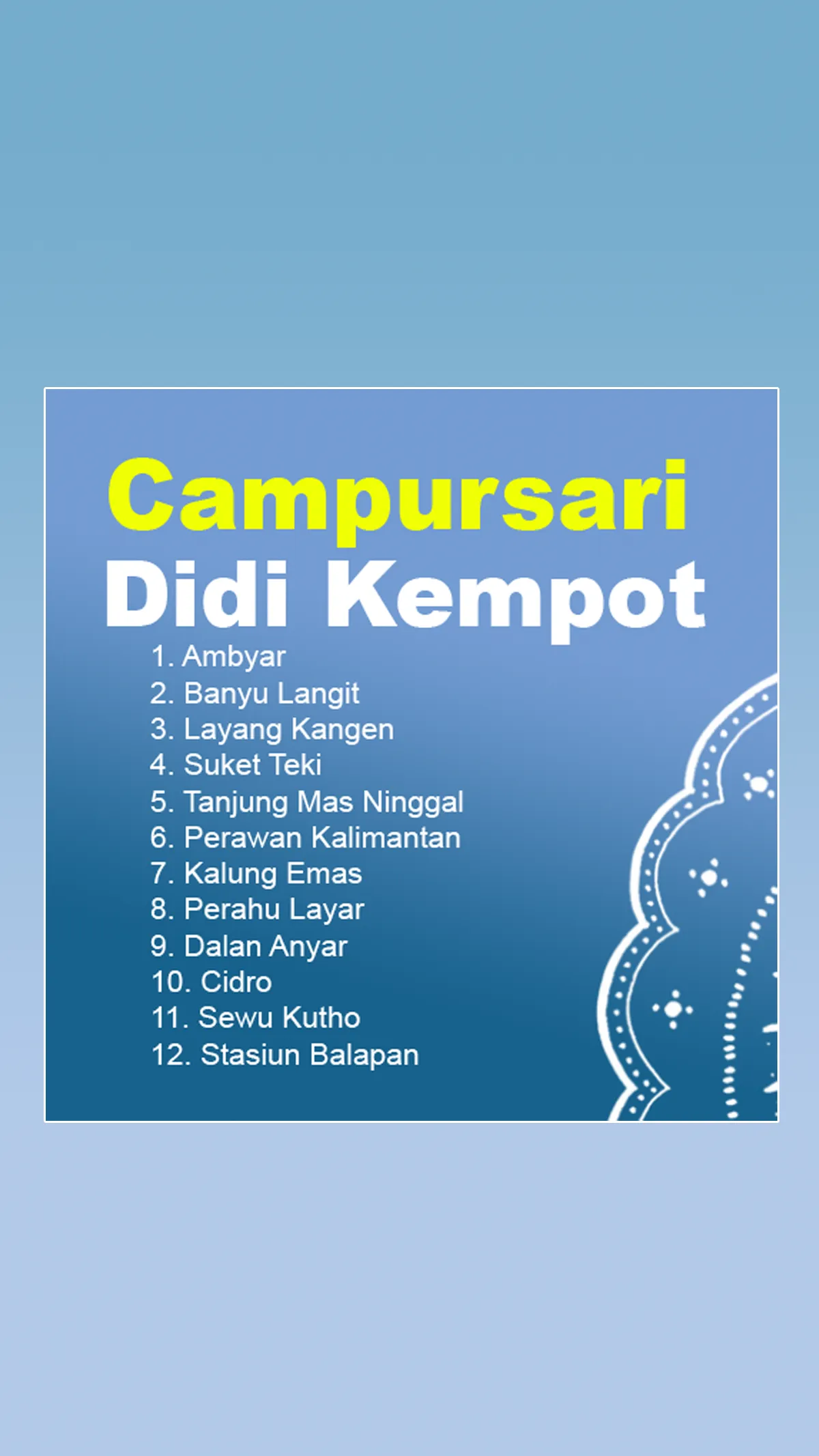 Campursari Didikempot Offline | Indus Appstore | Screenshot