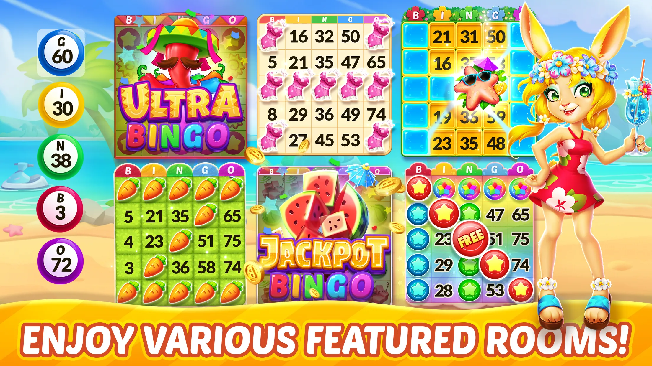 Bingo Aloha-Bingo tour at home | Indus Appstore | Screenshot