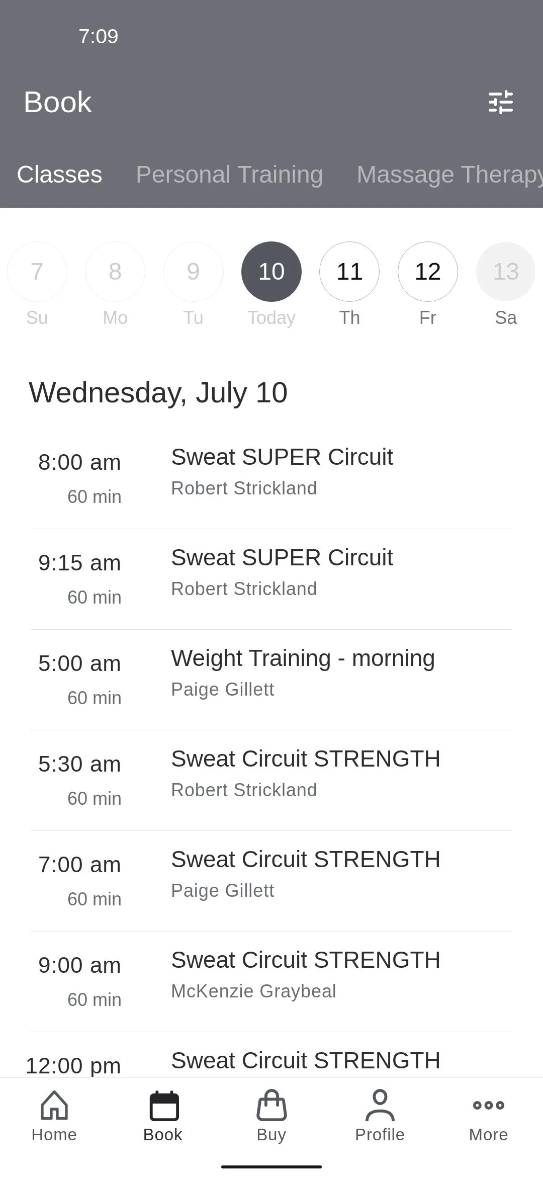 Sweat Life Fitness | Indus Appstore | Screenshot