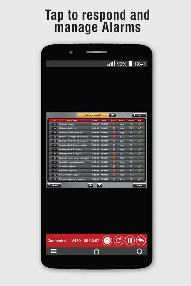 Unitronics’ Remote Operator | Indus Appstore | Screenshot