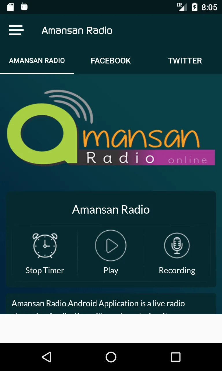 Amansan Radio | Indus Appstore | Screenshot