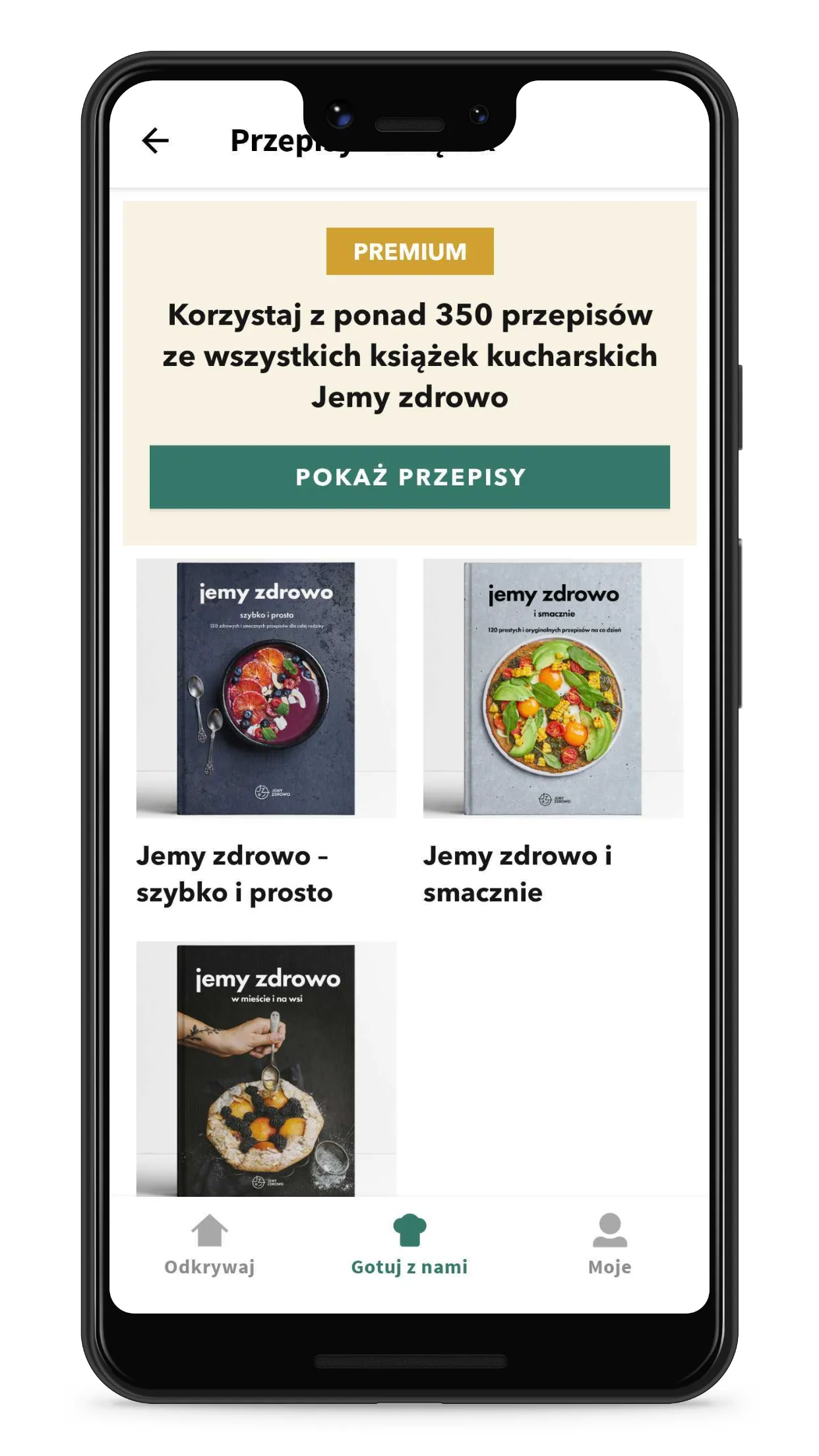 Jemy zdrowo | Indus Appstore | Screenshot