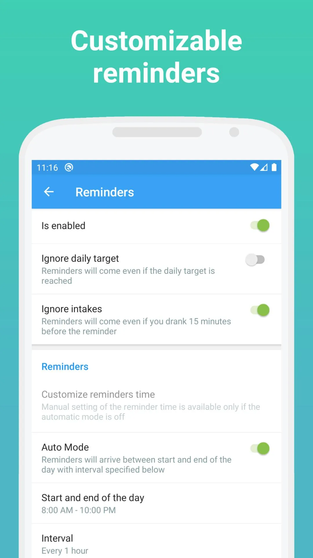 BeWet: Drink Water Reminder | Indus Appstore | Screenshot