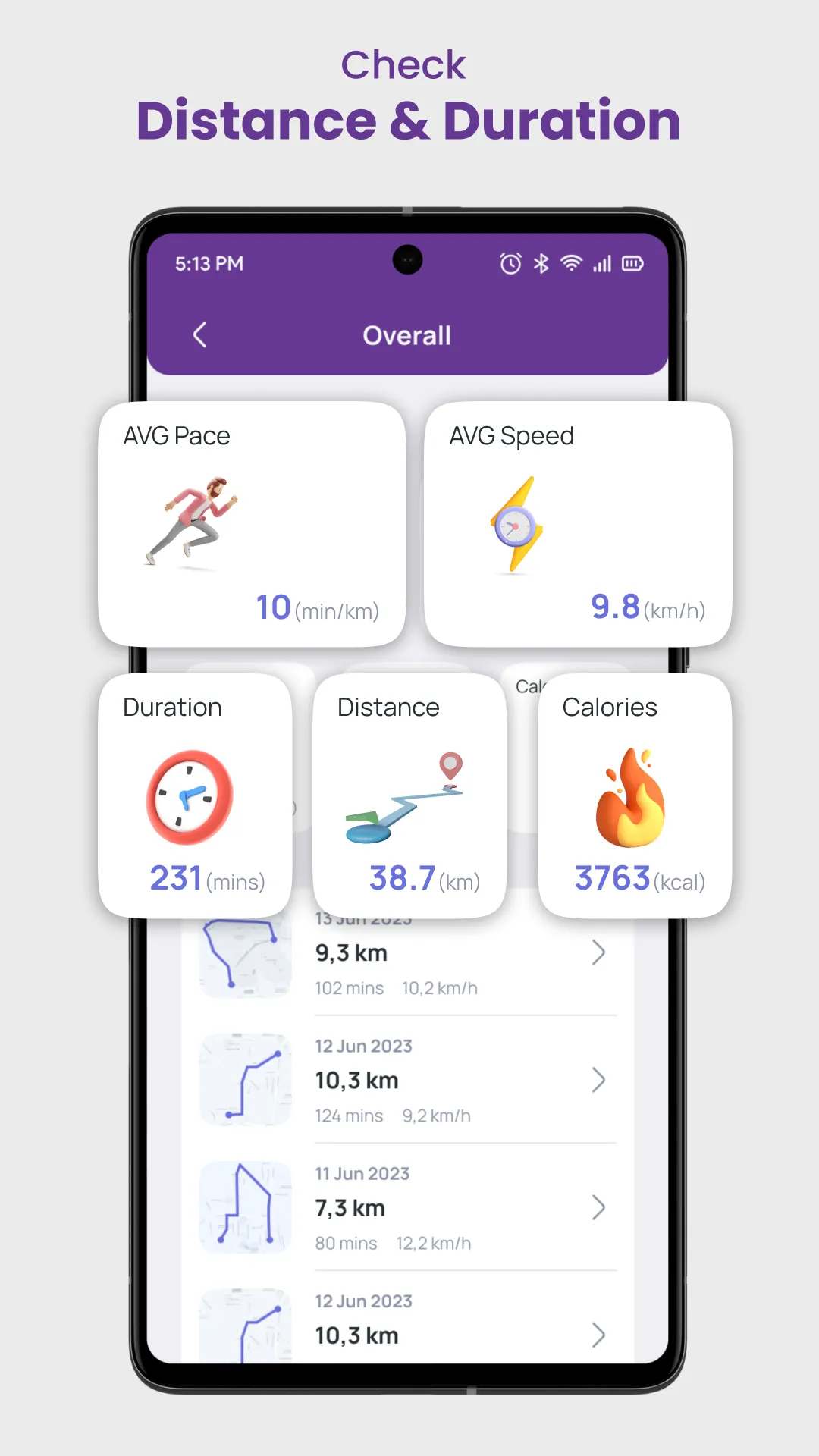 Daily Running Tracker with GPS | Indus Appstore | Screenshot